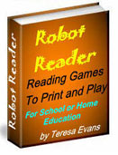 More Printable Reading Games
